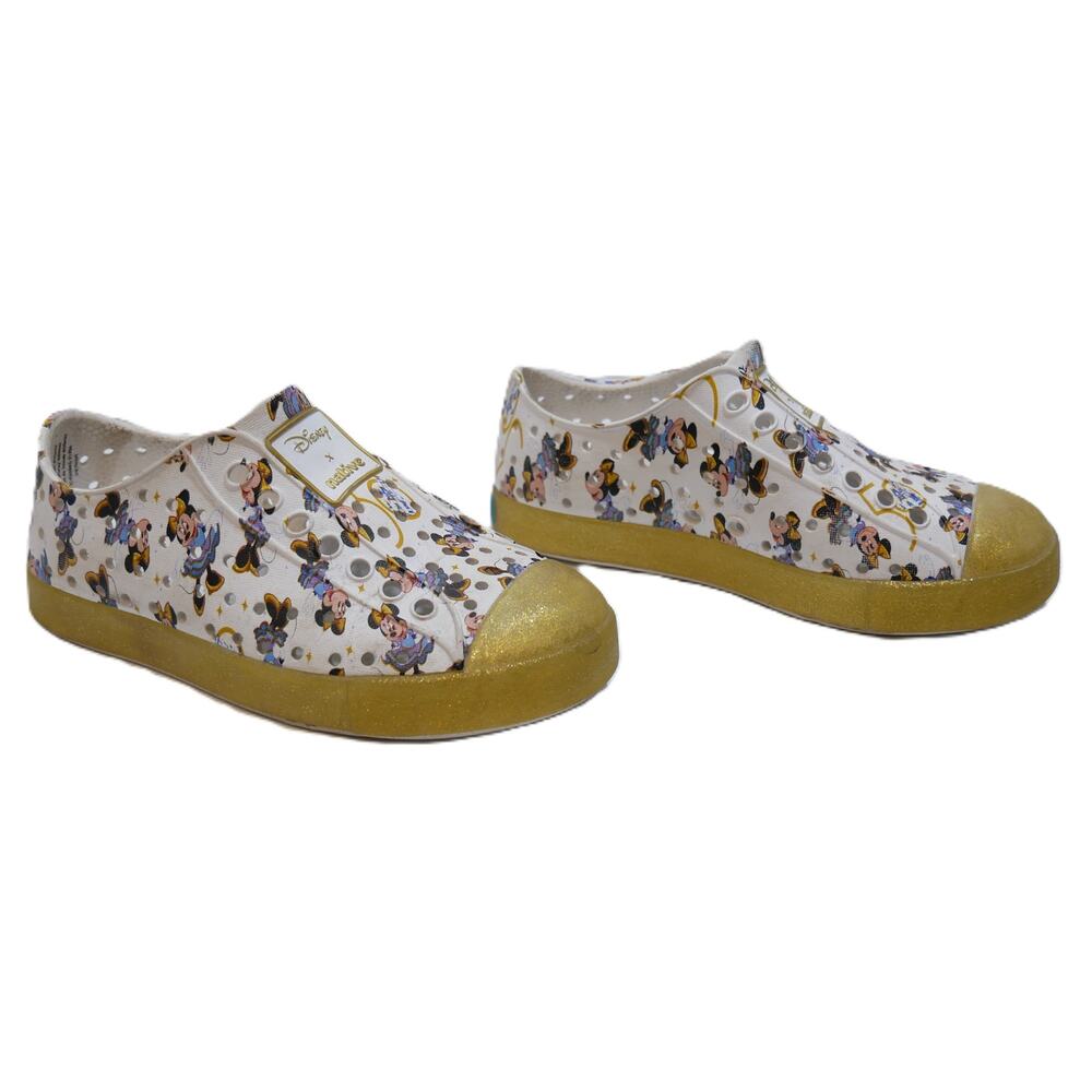 Native Jefferson x Disney 50th Anniversary Minnie Mouse Shoes Kids Size - C9